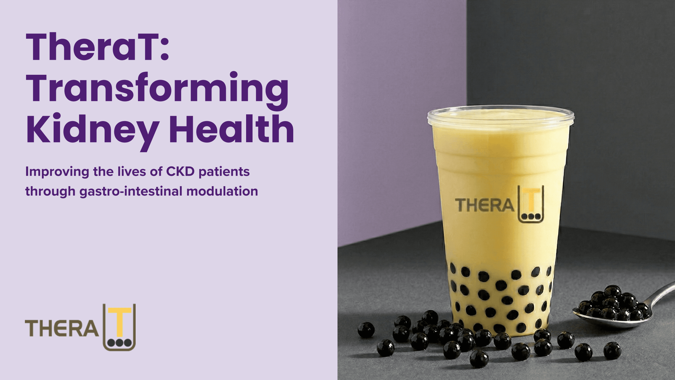 TheraT pitch slide 1: Introduction · Transforming Kidney Health.