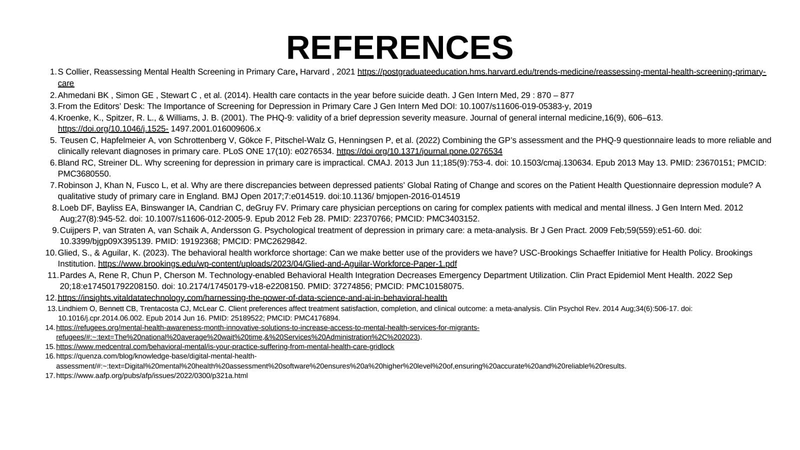 AI Ignite 2025 slide 19: Pitch references.